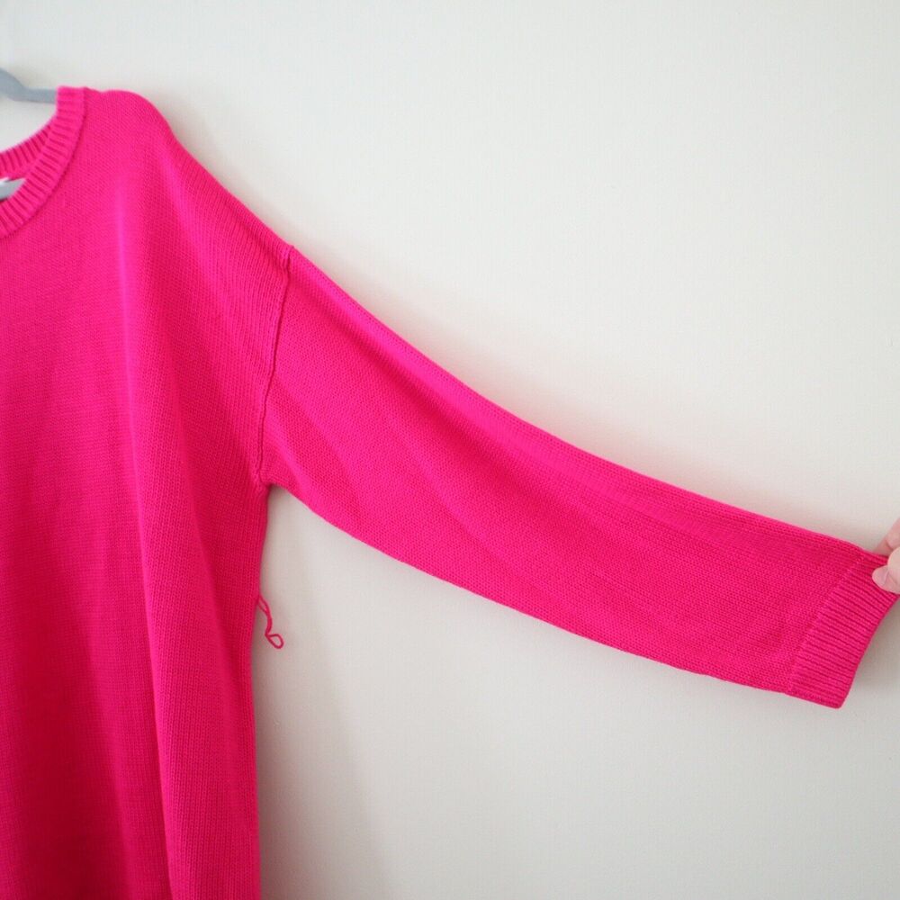 Grlfrnd Denim Size S Darren Oversize Tunic Sweater Pink No Belt - Picture 6 of 11